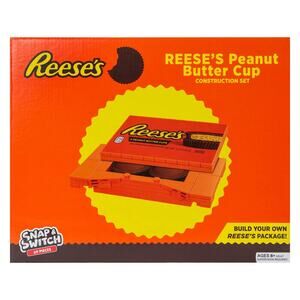 REESE'S PEANUT BUTTER CUP Construction Set, Snap & Switch, Interlocking bricks